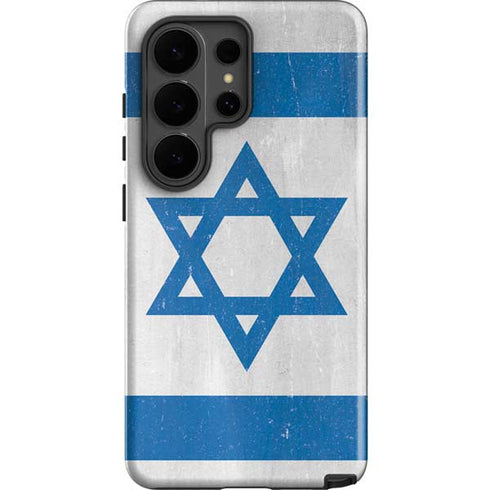 Israel Flag Distressed Galaxy S26 Ultra Impact Case