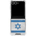 Israel Flag Distressed Galaxy Z Flip7 Clear Case