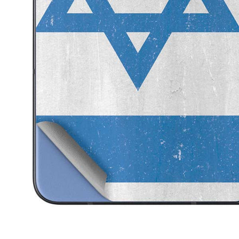 Israel Flag Distressed Galaxy Z Fold5 5G Skin