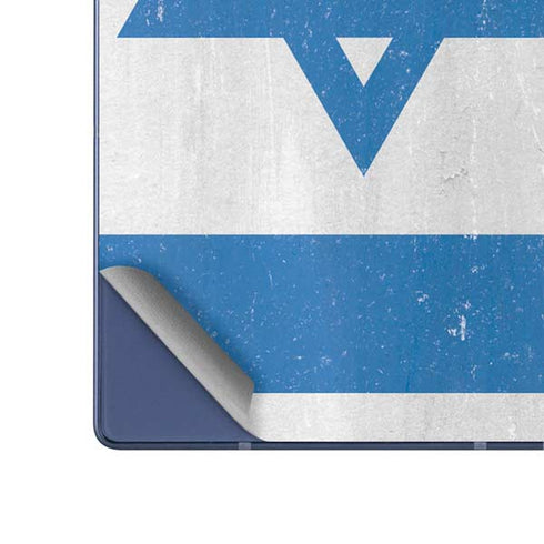 Israel Flag Distressed Galaxy Z Fold6 Skin