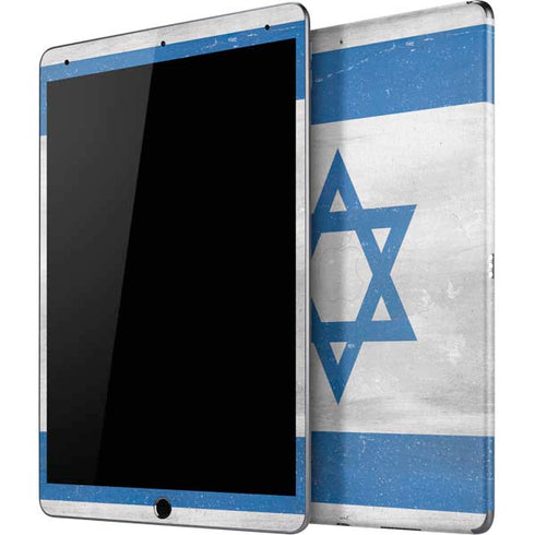 Israel Flag Distressed iPad Skins