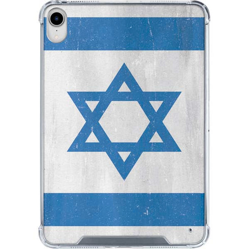 Israel Flag Distressed iPad 11th Gen (2025) Clear Case