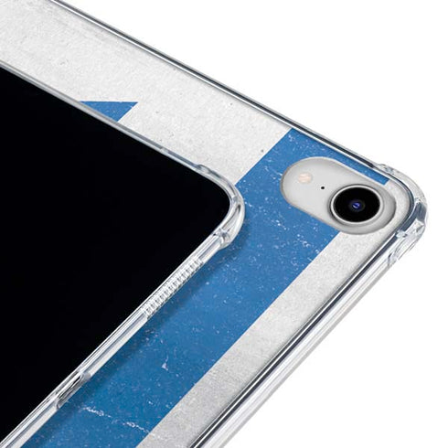 Israel Flag Distressed iPad 11th Gen (2025) Clear Case