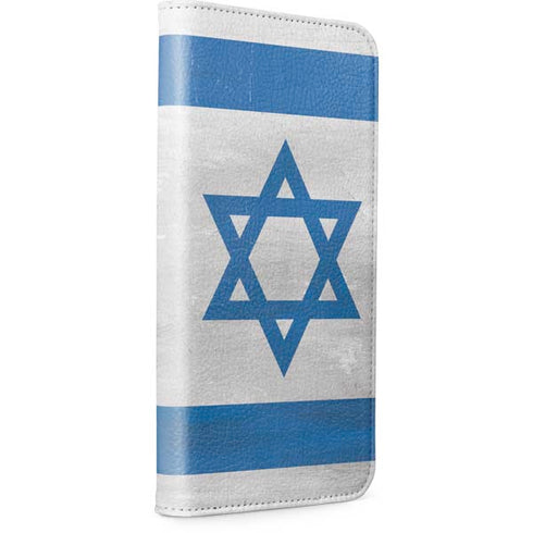 Israel Flag Distressed iPhone 13 Pro Max Folio Case
