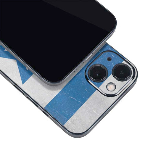 Israel Flag Distressed iPhone 15 Skin