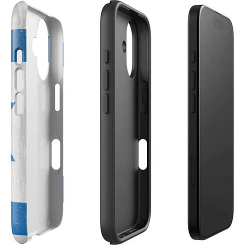 Israel Flag Distressed iPhone 16 Impact Case
