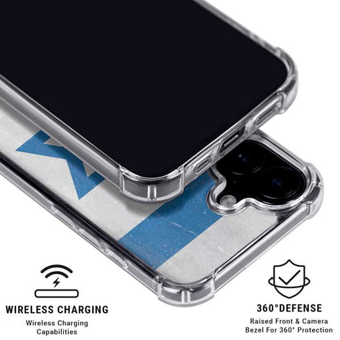 Israel Flag Distressed iPhone 16 MagSafe Case