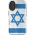 Israel Flag Distressed iPhone 16 Plus Impact Case