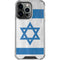 Israel Flag Distressed iPhone 16 Pro Clear Case