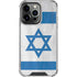 Israel Flag Distressed iPhone 16 Pro Clear Case