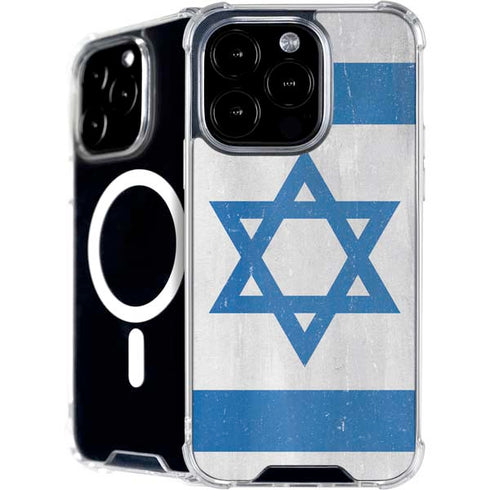 Israel Flag Distressed iPhone 16 Pro MagSafe Case