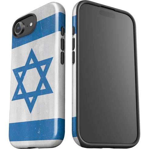 Israel Flag Distressed iPhone 16e Impact Case