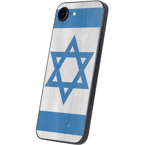 Israel Flag Distressed iPhone 16e Skin