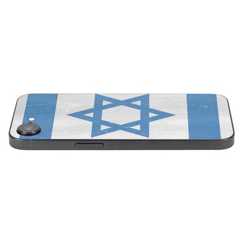 Israel Flag Distressed iPhone 16e Skin
