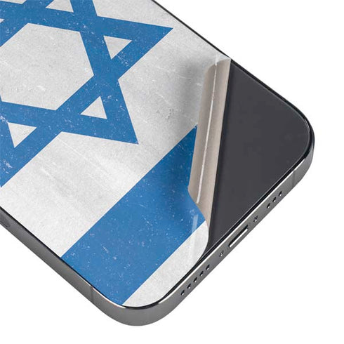 Israel Flag Distressed iPhone 16e Skin