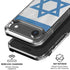 Israel Flag Distressed iPhone 17 Air Clear Case
