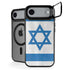 Israel Flag Distressed iPhone 17 Air Kickstand Case
