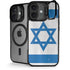 Israel Flag Distressed iPhone 17 Kickstand Case