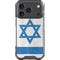 Israel Flag Distressed iPhone 17 Pro Clear Case