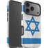Israel Flag Distressed iPhone 17 Pro Impact Case
