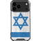 Israel Flag Distressed iPhone 17 Pro Max Clear Case