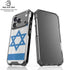 Israel Flag Distressed iPhone 17 Pro Max Clear Case