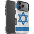 Israel Flag Distressed iPhone 17 Pro Max Impact Case