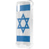 Israel Flag Distressed iPhone XS Clear Case