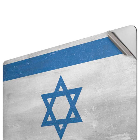 Israel Flag Distressed Apple MacBook Pro 16-inch Skin