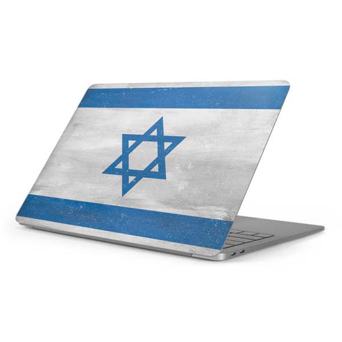 Israel Flag Distressed Apple MacBook Pro 16-inch Skin