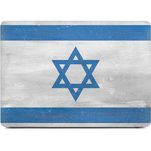 Israel Flag Distressed Apple MacBook Pro 16-inch Skin
