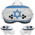 Israel Flag Distressed Meta Quest 3S Skin