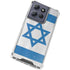 Israel Flag Distressed Moto G 5G (2025) Clear Case
