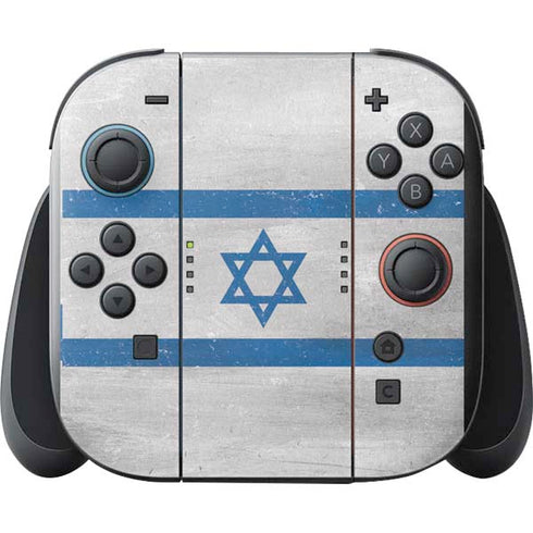 Israel Flag Distressed Nintendo Switch 2 (2025) with Joy-Con Skin