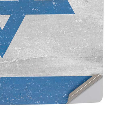 Israel Flag Distressed PS5 Pro Disk Console Skin