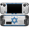 Israel Flag Distressed Steam Deck Handheld Gaming Computer Skin