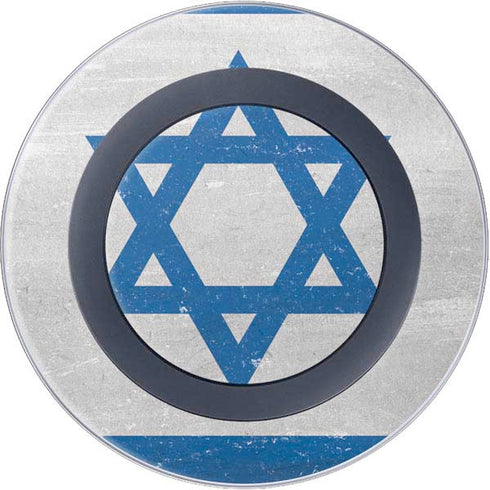 Israel Flag Distressed Wireless Charger Skin