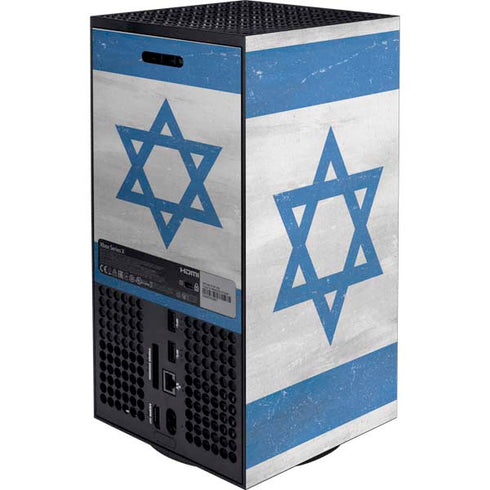 Israel Flag Distressed Xbox Series X Bundle Skin