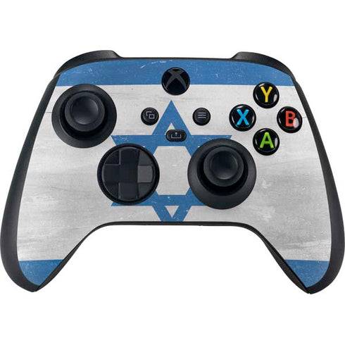 Israel Flag Distressed XBox Series X Digital Edition Bundle Skin