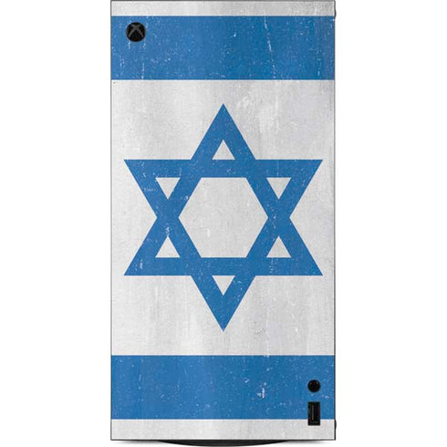 Israel Flag Distressed XBox Series X Digital Edition Console Skin