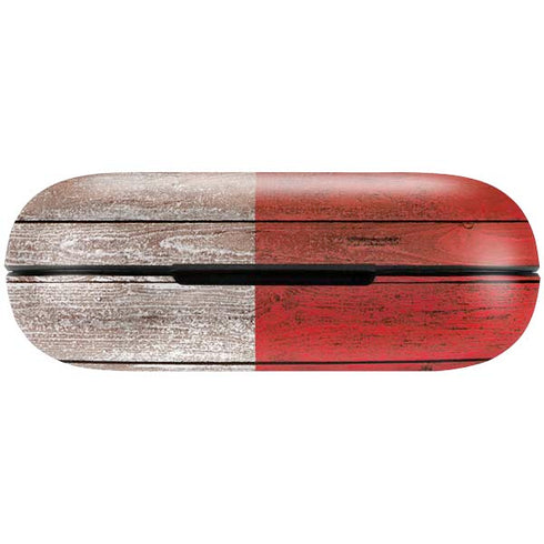 Italian Flag Dark Wood Amazon Echo Buds Skin