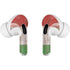 Italian Flag Dark Wood AirPods Skins