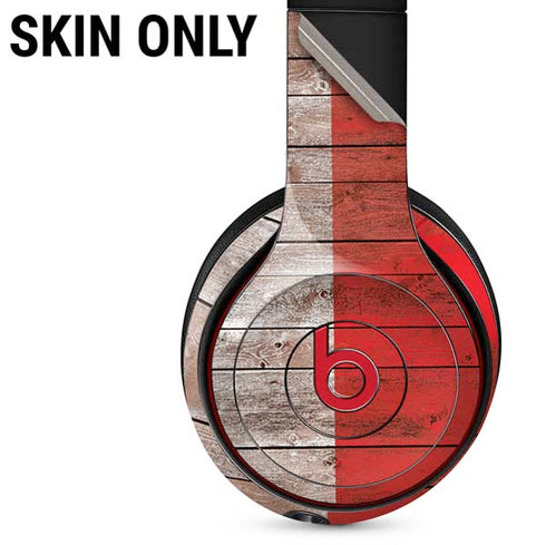 Italian Flag Dark Wood Beats Solo 3 Wireless Skin