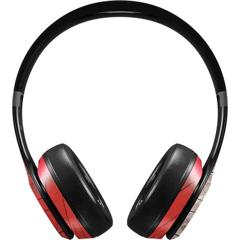 Italian Flag Dark Wood Beats Solo 4 Wireless Headphones Skin