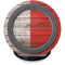 Italian Flag Dark Wood Fast Charge Wireless Charging Stand Skin
