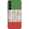Italian Flag Dark Wood Galaxy A35 5G Skin