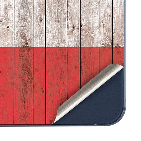 Italian Flag Dark Wood Galaxy A36 5G Skin