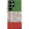 Italian Flag Dark Wood Galaxy S23 Ultra Pro Case