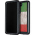 Italian Flag Dark Wood Galaxy S24 Waterproof Case