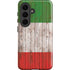 Italian Flag Dark Wood Galaxy S26 Impact Case